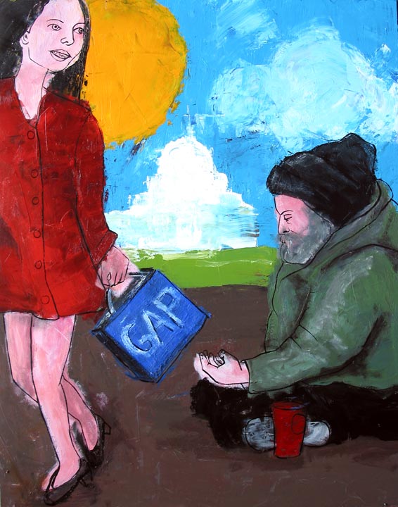 the gap by Dana Ellyn, 2004