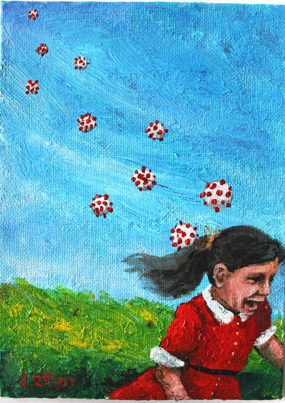run and hide #2 by Dana Ellyn, 2020
